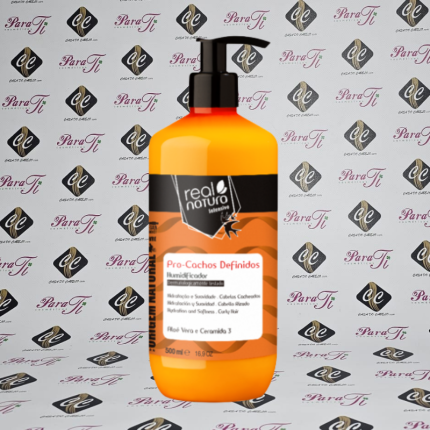 Humidificador Pró-Cachos Definidos Real Natura 500ml (Laranja) - Image 1