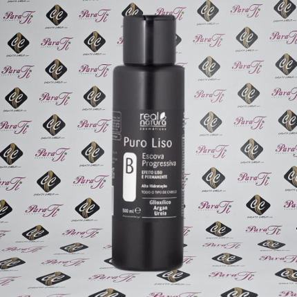 Escova Progressiva Passo "B" Puro Liso Real Natura 500ml