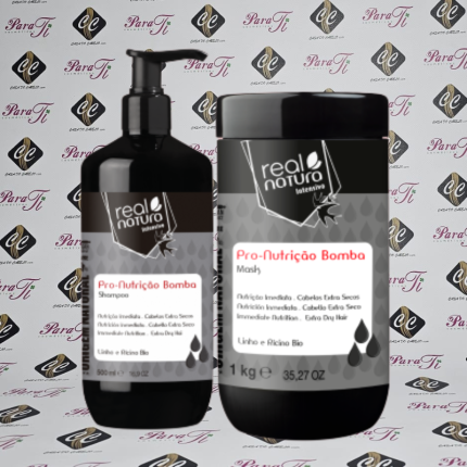 Máscara Pro-Nutrição Bomba Real Natura 1Kg - Image 2