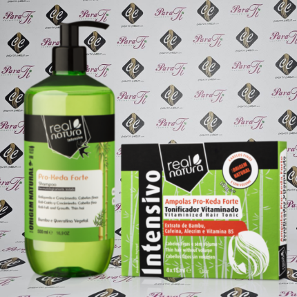 Pro-Keda Forte Tonificador Vitaminado Real Natura (12 x 15ml) - Oferta 1 shampoo 100ml - Image 2