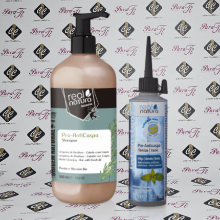 Shampoo Pro-Anti Caspa Real Natura 500ml - Image 3