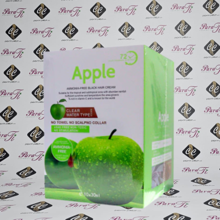 Apple Ammonia-Free Black Hair Cream 500ml - Image 1