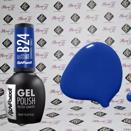 Verniz Gel B24 RickiParodi 10ml - (Azul Cobalto) - Image 1