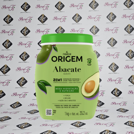 Creme Abacate 2x1 Origem 1Kg