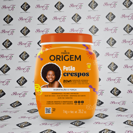 Potão Crespos 2x1 Origem 1Kg