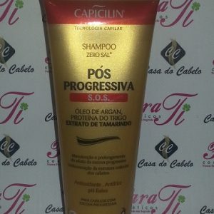 Shampoo Pós-Progressiva S.O.S. 240ml Capiclin