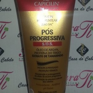 Leave-In Pós-Progressiva S.O.S. 200ml Capiclin