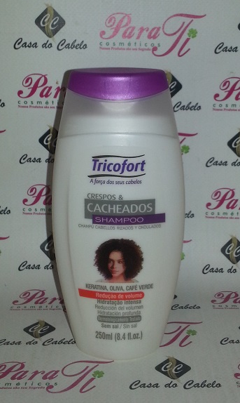 Shampoo Cabelos Crespos e Cacheados  250ml Tricofor