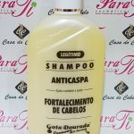 Anti-Caspa Fortalecimento Shampoo 430ml Gota Dourada Alho