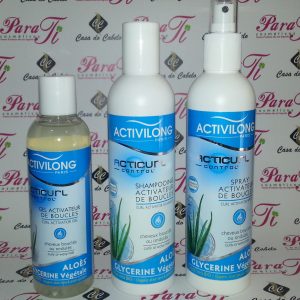 Activilong Acticurl Organic Aloe e Plant Glycerine Curl Activator Shampoo