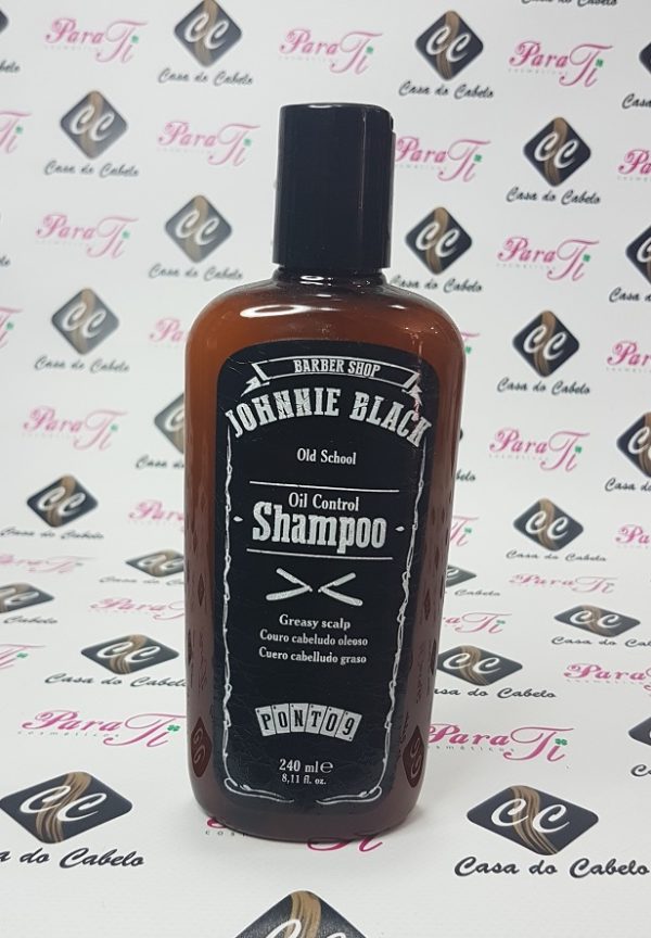 Shampoo Oleosos 240ml Johnnie Black