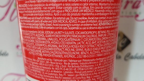 Shampoo Hidratante Reconstrutor Tentação Ácida 200ml Novex