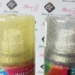 Tinta Semi-Permanente com Glitter em Spray