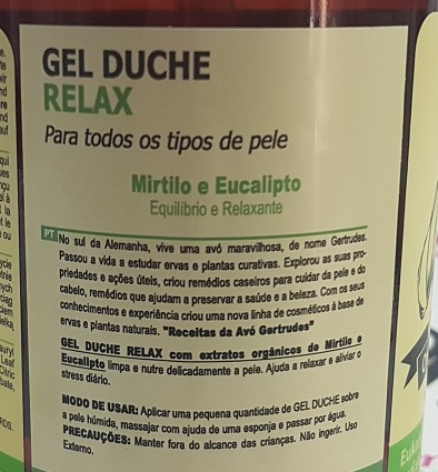 Gel Duche Relaxante 500ml Oma Gestrude ( Entspannend Duschgel )