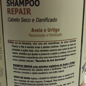 Shampoo Secos e Danificados 500ml Oma Gestrude ( Aufbau Shampoo  )