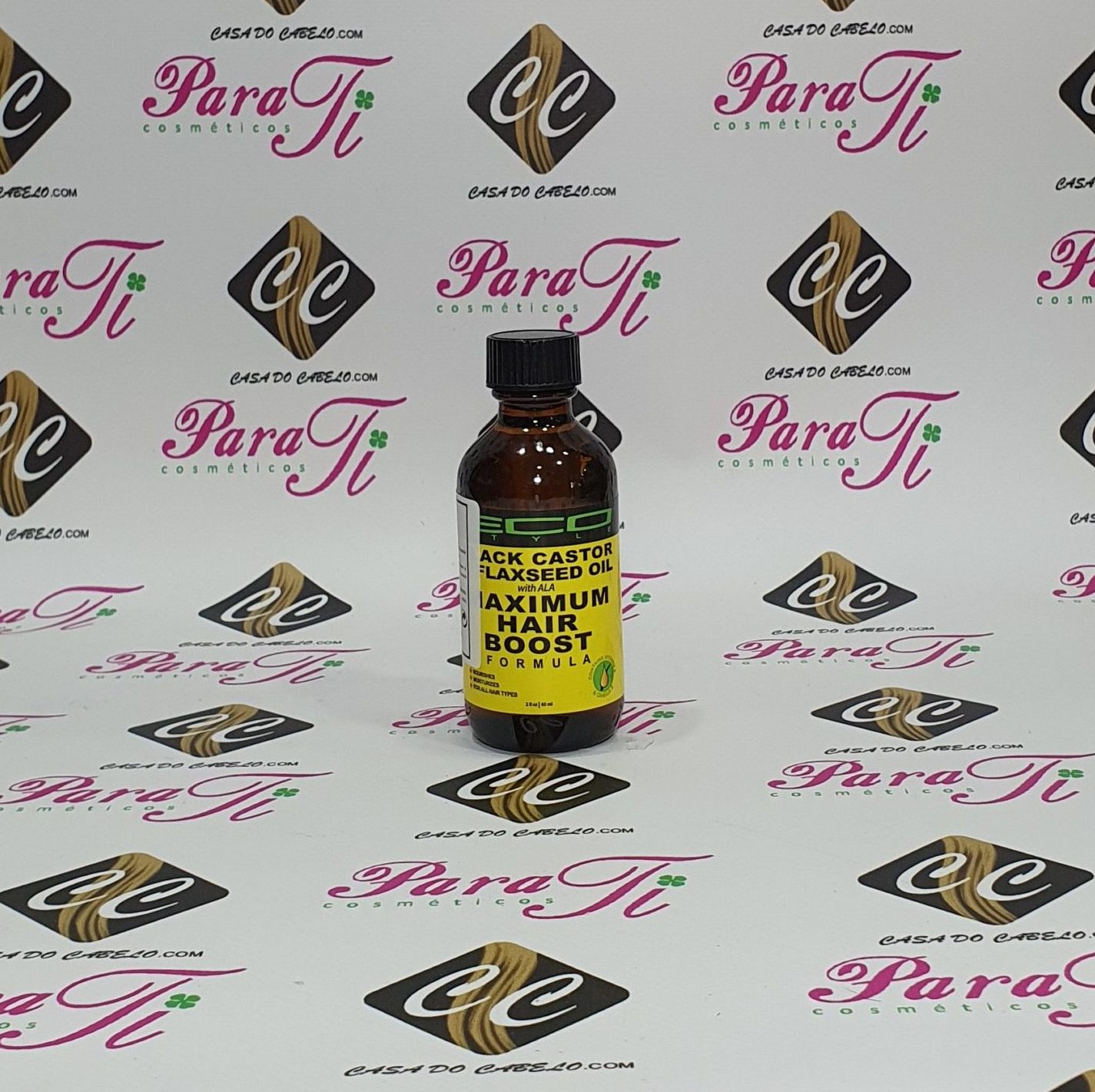 ECO_BLACK-CASTOR_OIL-1-scaled-e1631205226986.jpg Eco Black Castor e Flaxseed Oil Maximum Hair Boost Formula 60ml - Image 1