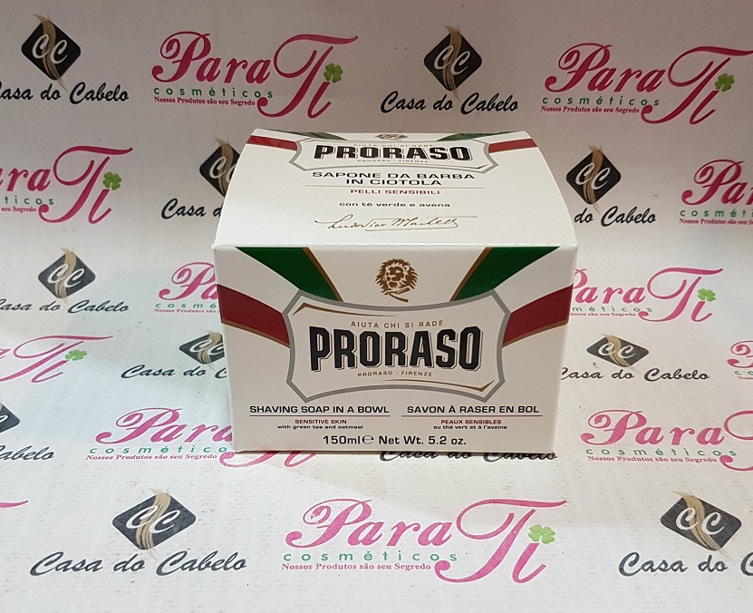 products-200005000-10ce811c8c-proraso_28.jpg Shaving Soap In A Bowl 150ml Proraso (Sabão de Barbear Peles Sensíveis ) - Image 1