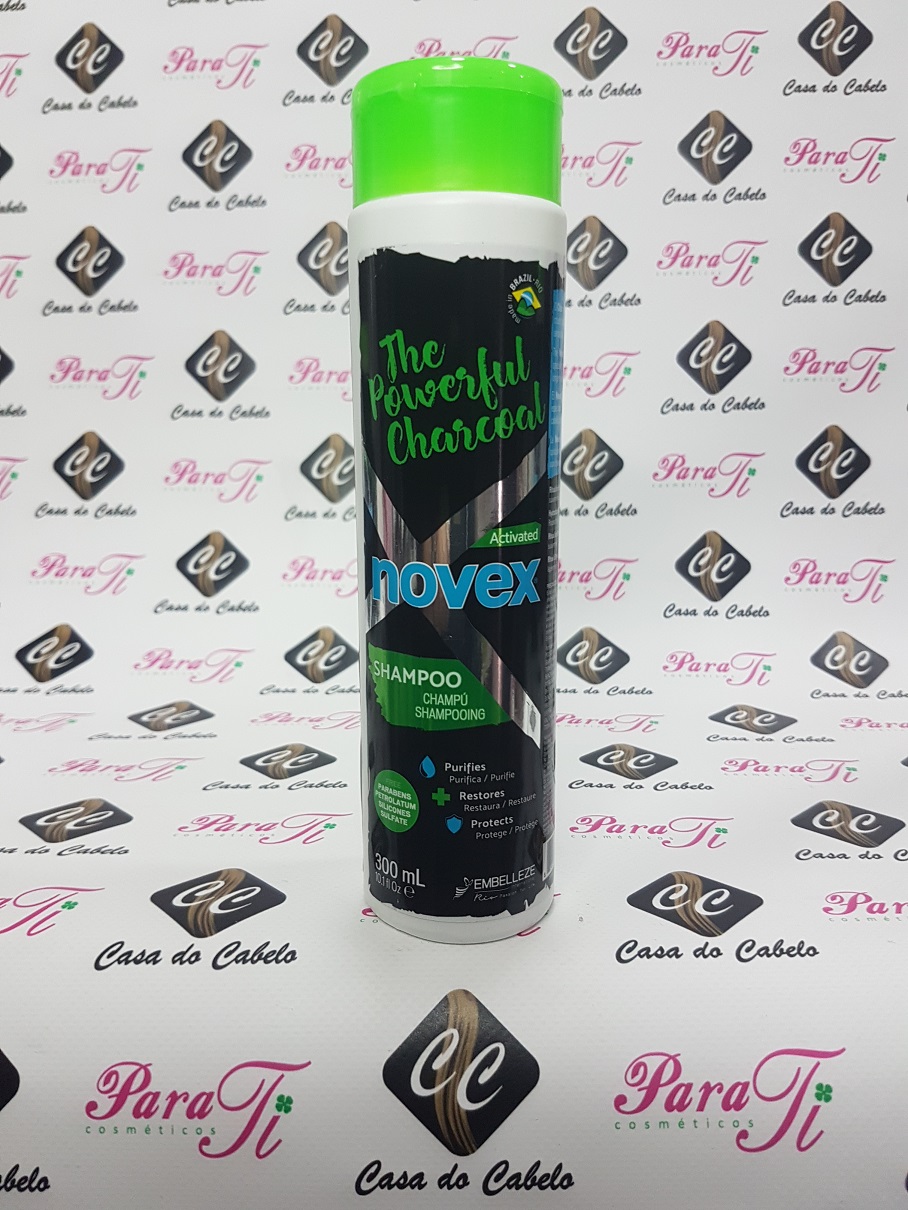 products-CARVAO_SH-2.jpg Shampoo 300ml O Poderoso Carvão Novex - Image 3
