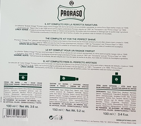 products-PRORASO_CXVERMELHA_Kit_Ing.jpg Kit Barbear Vintage Proraso (Pre-Barba Miracolo) - Image 3