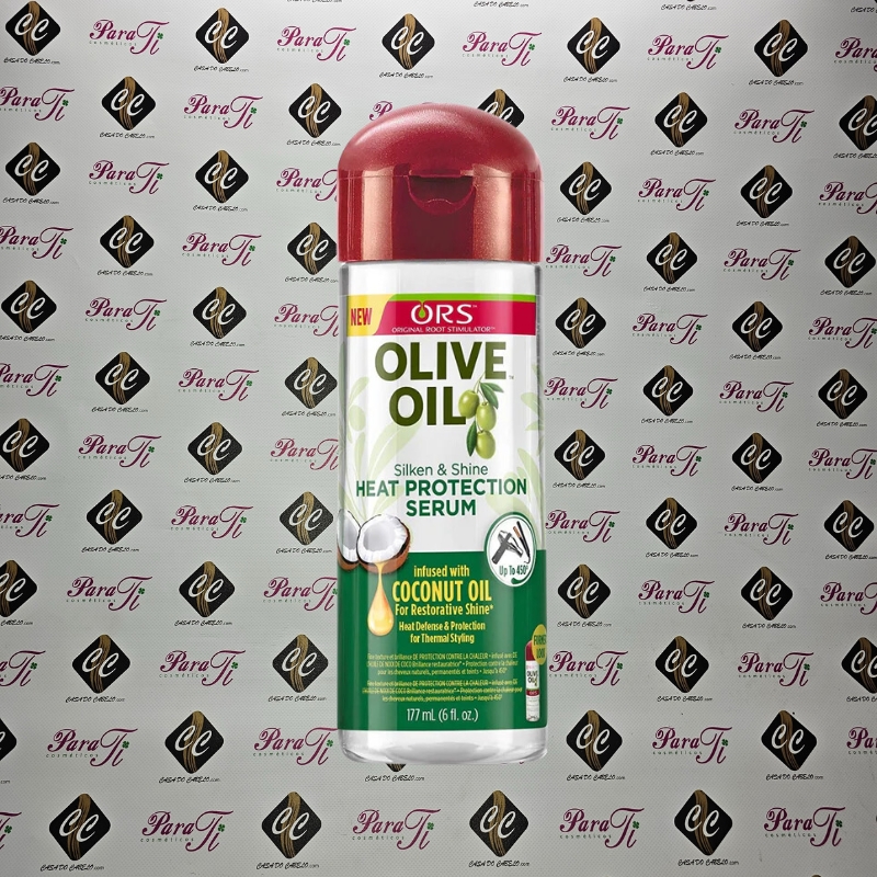 ORS_OLIVE OIL_SERUNS_TERMICO_COCO ORS Silken e Shine Heat Protection Serum Coconut Oil 177ml (6fl oz) - Image 1