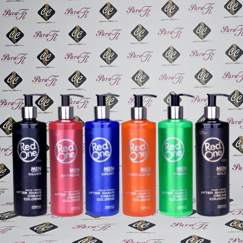 RED ONE_AFTER SHAVER After Shave Red One Revitalizing 400ml (Laranja) - Image 2