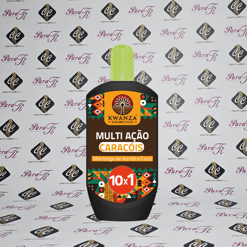 KWANZA_MULTIFUNÇOES 10X1 (3) Creme Multifuncional 10x1 Kwanza Cosmétics® 400ml - Image 1