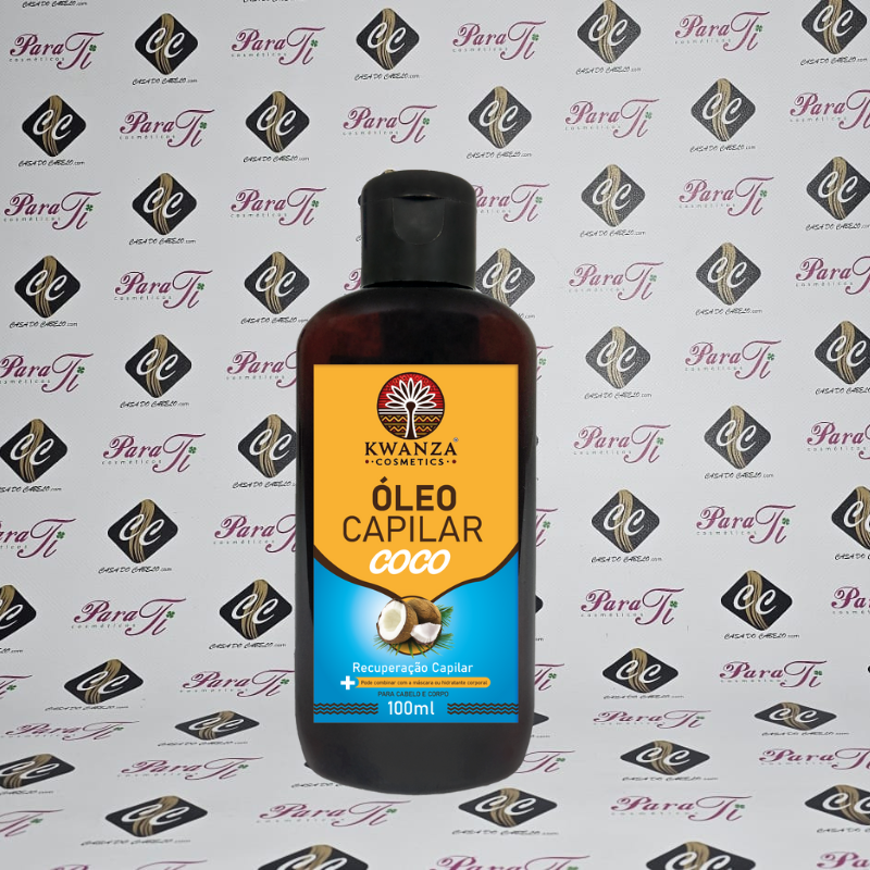 KWANZA_OLEO_CÔCO_100ML Óleo Côco Kwanza Cosmétics® 100ml - Image 1