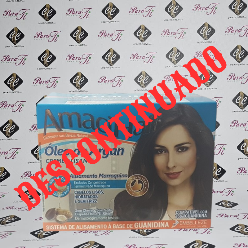 EMBELLEZE_AMACIHAIR_ARGAN_DESCONTINUADO Alisamento Marroquino com Oleo de Argan Amacihair Embelleze - Image 1