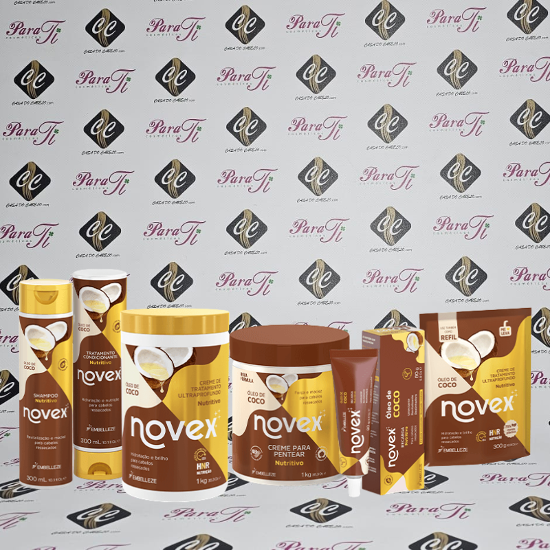 NOVEX_COCO_6 Creme de Pentear Óleo de Côco Novex Embelleze 1Kg - Image 2